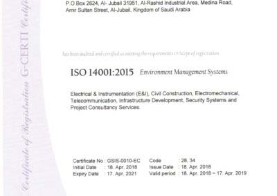 ISO 14001(Environment Management Systems)